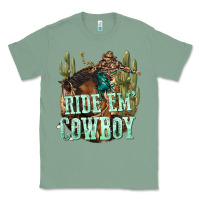 Sage ride em cowboy Classic Tee - texasbilliewilder