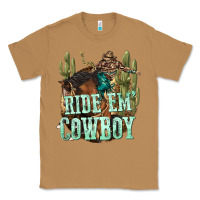 Toasted Coconut ride em cowboy Classic Tee - texasbilliewilder