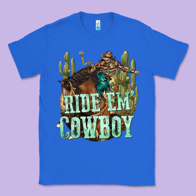 Classic Tee ride em cowboy