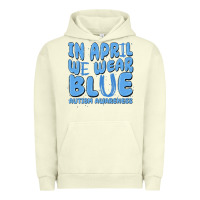 Pigment Pistachio in april we wear blue autism awareness Urban Hoodie - MaliasSmallBusiness