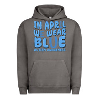Pigment Tornado in april we wear blue autism awareness Urban Hoodie - MaliasSmallBusiness