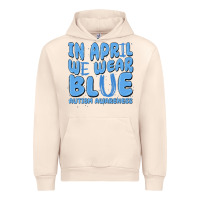 Sandshell in april we wear blue autism awareness Urban Hoodie - MaliasSmallBusiness