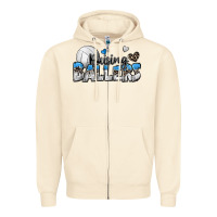 Sandshell raising ballers volleyball Zipper Hoodie - Zillion Design Studio