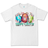 White happy easter day eggs nurse Premium Tee - RacoonDesign