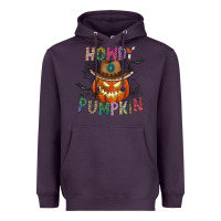 Plum howdy pumpkin Heavyweight Hoodie - CowhideDigitalArt
