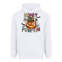 White howdy pumpkin Heavyweight Hoodie - CowhideDigitalArt