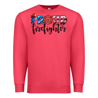 Cardinal proud firefighter Premium Sweatshirt - HRA Design Shop