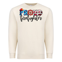 Sandshell proud firefighter Premium Sweatshirt - HRA Design Shop