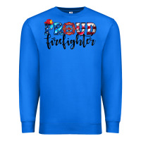 True Royal proud firefighter Premium Sweatshirt - HRA Design Shop