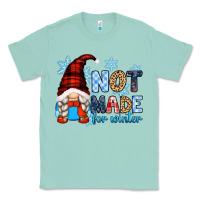 Seafoam not made for winter with gnome Classic Tee - Zillion Design Studio