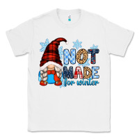 White not made for winter with gnome Classic Tee - Zillion Design Studio