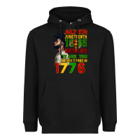 Black July 4th Juneteenth 1865 Heavyweight Hoodie - CowGirlArtShop