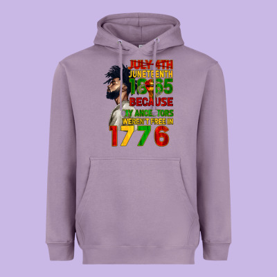 July 4th Juneteenth 1865 Heavyweight Hoodie Designed By Cowgirlartshop
