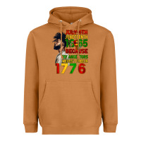 Meerkat July 4th Juneteenth 1865 Heavyweight Hoodie - CowGirlArtShop