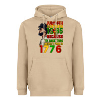 Mushroom July 4th Juneteenth 1865 Heavyweight Hoodie - CowGirlArtShop