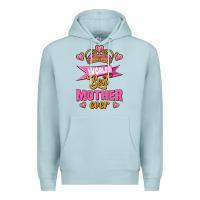 Blue Mist world's best mother ever Premium Hoodie - Jasminsmagicworld