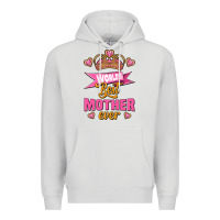 Dove Grey world's best mother ever Premium Hoodie - Jasminsmagicworld