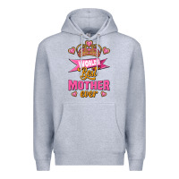 Heather Grey world's best mother ever Premium Hoodie - Jasminsmagicworld