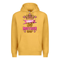 Mustard world's best mother ever Premium Hoodie - Jasminsmagicworld