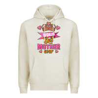 Oatmeal Heather world's best mother ever Premium Hoodie - Jasminsmagicworld
