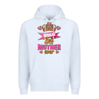 White world's best mother ever Premium Hoodie - Jasminsmagicworld