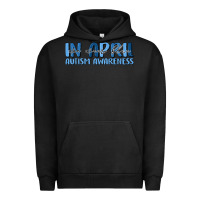 Pigment Black in april we wear blue autism awareness Urban Hoodie - MaliasSmallBusiness