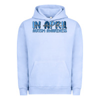Pigment Grape Ice in april we wear blue autism awareness Urban Hoodie - MaliasSmallBusiness