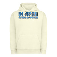 Pigment Pistachio in april we wear blue autism awareness Urban Hoodie - MaliasSmallBusiness