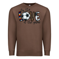 Chestnut for the love of the game socer Premium Sweatshirt - CowhideDigitalArt