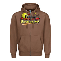 Chestnut raising ballers softball Zipper Hoodie - Zillion Design Studio