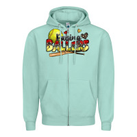 Seafoam raising ballers softball Zipper Hoodie - Zillion Design Studio