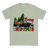 Matcha merry christmas with black truck Classic Tee - Zillion Design Studio