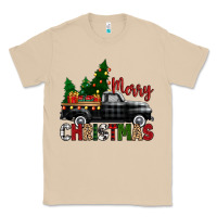 Mushroom merry christmas with black truck Classic Tee - Zillion Design Studio
