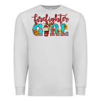 Dove Grey firefighter son girl Premium Sweatshirt - HRA Design Shop