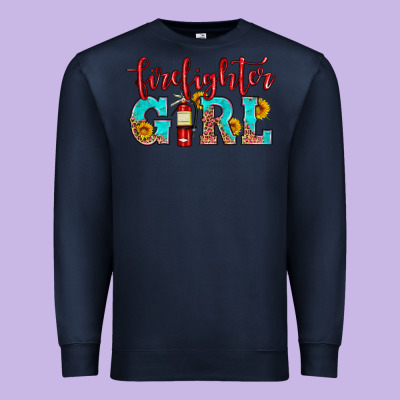 Firefighter Son Girl Premium Sweatshirt Designed By Hra Design Shop