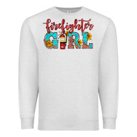 Oatmeal Heather firefighter son girl Premium Sweatshirt - HRA Design Shop