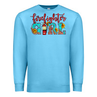 Ocean Blue firefighter son girl Premium Sweatshirt - HRA Design Shop