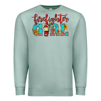 Seafoam firefighter son girl Premium Sweatshirt - HRA Design Shop