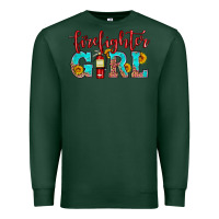 Sports Green firefighter son girl Premium Sweatshirt - HRA Design Shop