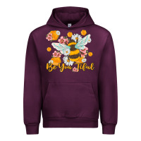 Mauve Wine be you tiful Urban Hoodie - MaliasSmallBusiness