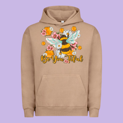 Be You Tiful Urban Hoodie Designed By Maliassmallbusiness