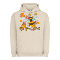 Pigment French Oak be you tiful Urban Hoodie - MaliasSmallBusiness