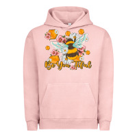 Pigment Salmon be you tiful Urban Hoodie - MaliasSmallBusiness