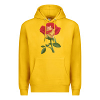 Lemon Ketchup And Mustard Rose Premium Hoodie - LillyAllenDesigns