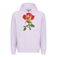 Lilac Ketchup And Mustard Rose Premium Hoodie - LillyAllenDesigns