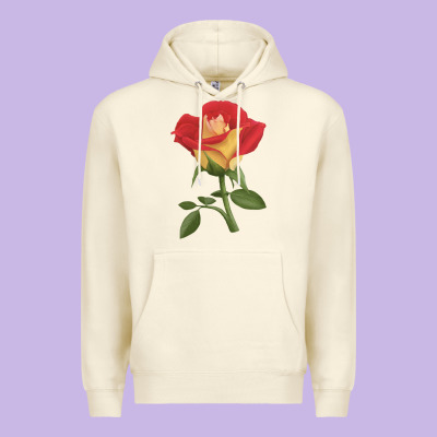 Ketchup And Mustard Rose Premium Hoodie Designed By Lillyallendesigns