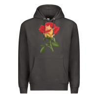 Smoke Ketchup And Mustard Rose Premium Hoodie - LillyAllenDesigns