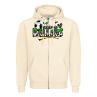 Sandshell raising ballers soccer Zipper Hoodie - Zillion Design Studio