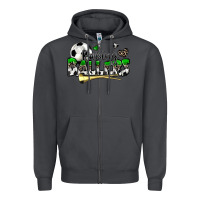 Smoke raising ballers soccer Zipper Hoodie - Zillion Design Studio