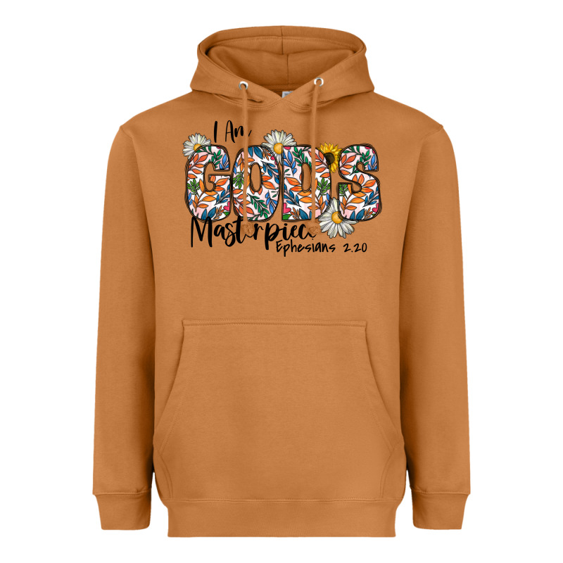 I Am Gods Master Piece Ephesians Heavyweight Hoodie by CowhideDigitalArt | Teevron